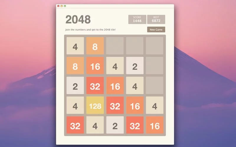 Изображение игры: 2048 5x5