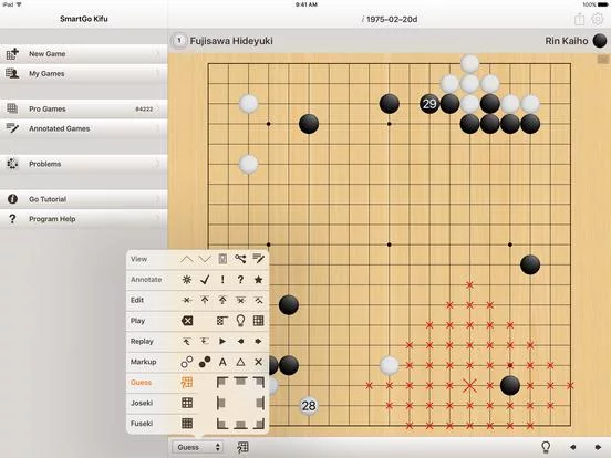 Изображение игры: SmartGo Kifu