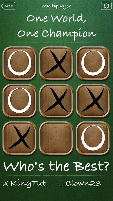 Изображение игры: Tic Tac Toe World Championship Free!