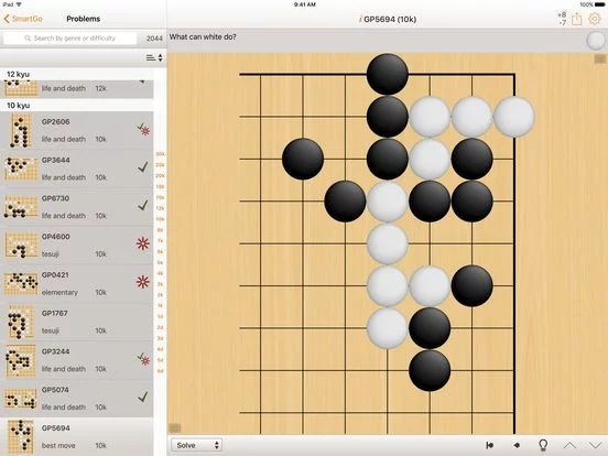Изображение игры: SmartGo Kifu