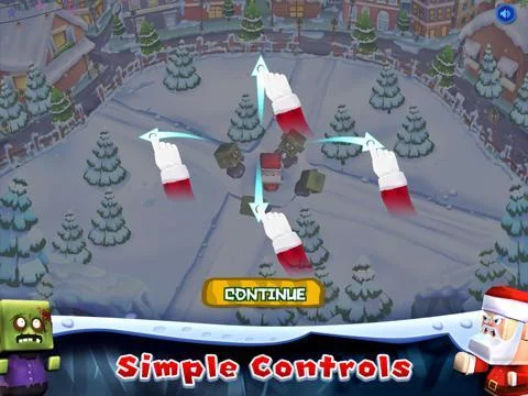 Изображение игры: Santa The Zombie Hunter