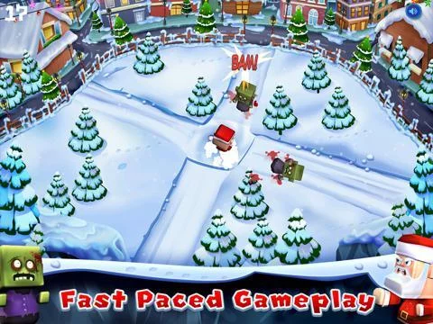 Изображение игры: Santa The Zombie Hunter