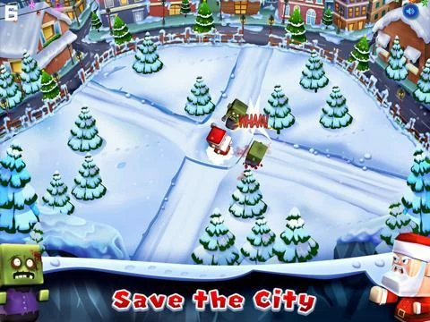 Изображение игры: Santa The Zombie Hunter