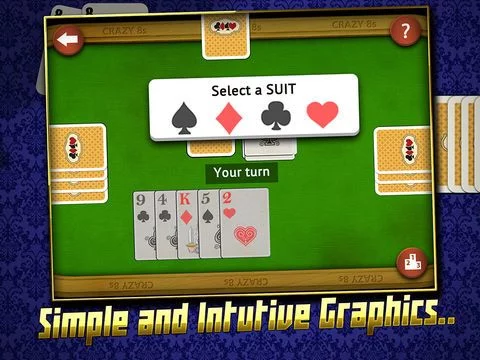 Изображение игры: Crazy Eights!