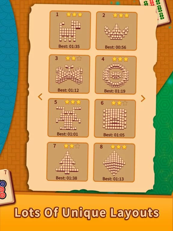 Изображение игры: Mahjong Tile Matching Puzzle