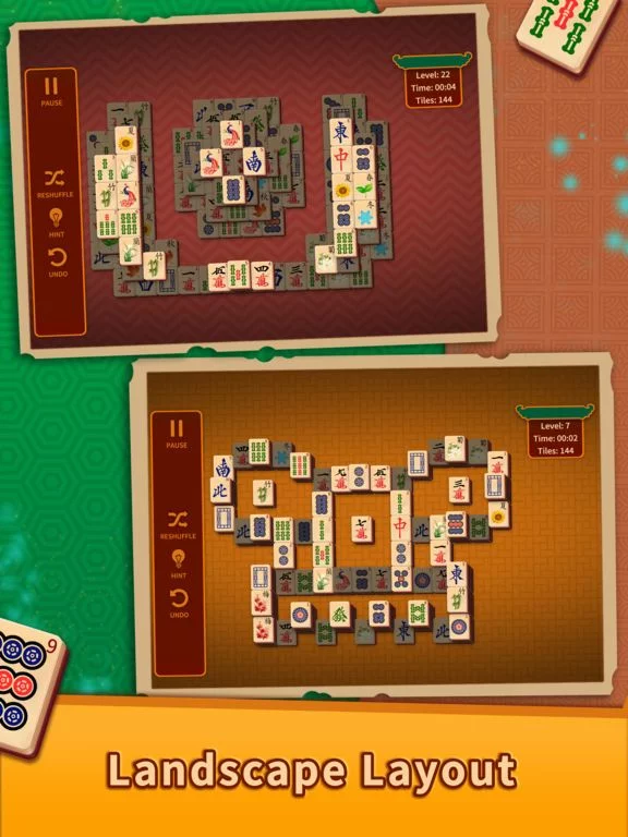 Изображение игры: Mahjong Tile Matching Puzzle