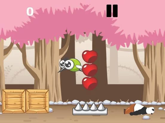 Изображение игры: Panda Forest Jump