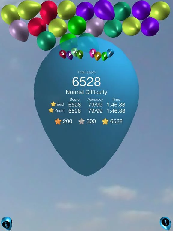 Изображение игры: 99 Balloons HD