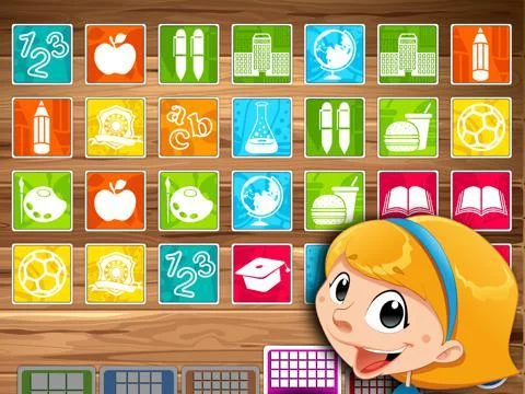 Изображение игры: Awesome Free Match Up Game Of Machines, Zodiac Sign, Space Objects and Animals For Toddlers, Kids Or Families