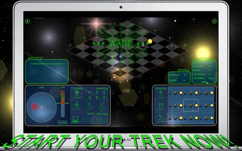 Изображение игры: Star Conquest - Galaxian Trek and Planet Wars