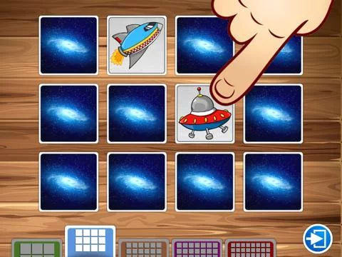 Изображение игры: Awesome Free Match Up Game Of Machines, Zodiac Sign, Space Objects and Animals For Toddlers, Kids Or Families