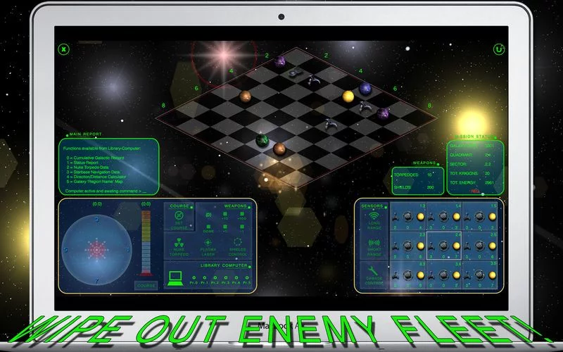 Изображение игры: Star Conquest - Galaxian Trek and Planet Wars