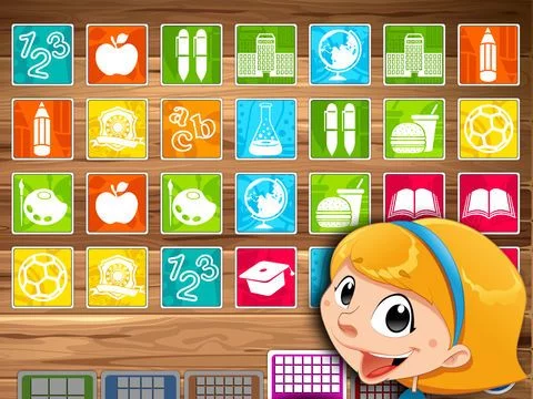 Изображение игры: Awesome Free Match Up Game Of Machines, Zodiac Sign, Space Objects and Animals For Toddlers, Kids Or Families