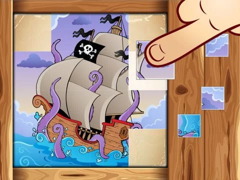 Изображение игры: Amusing Kids Puzzles - cute scenes for kids, toddlers and families