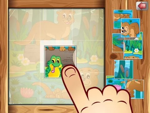 Изображение игры: Amusing Kids Puzzles - cute scenes for kids, toddlers and families