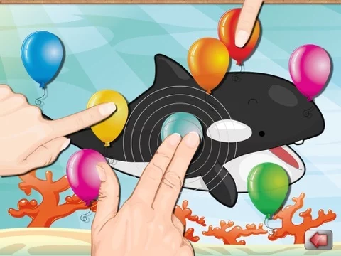 Изображение игры: Aquatic Animals - An educational Ocean puzzle for toddlers and kids