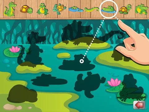 Изображение игры: Animals Around The World - free educational puzzle for toddlers and kids