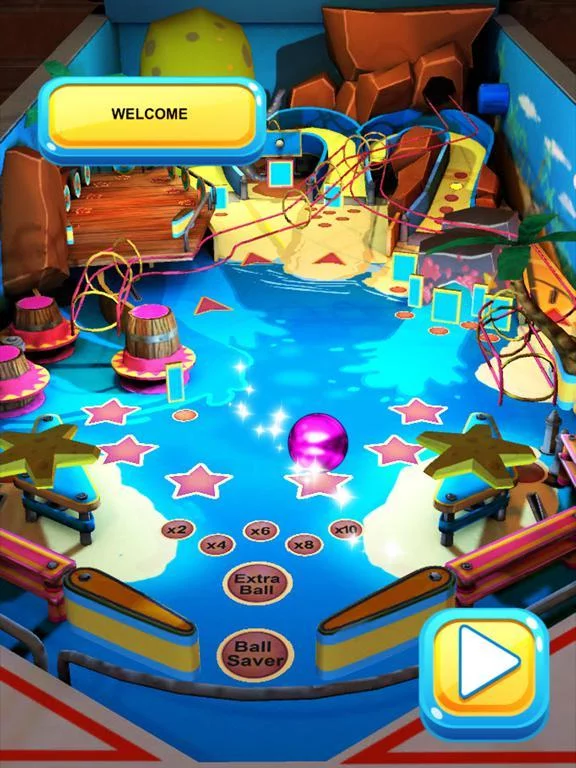 Изображение игры: Pinball 3D Dream Island