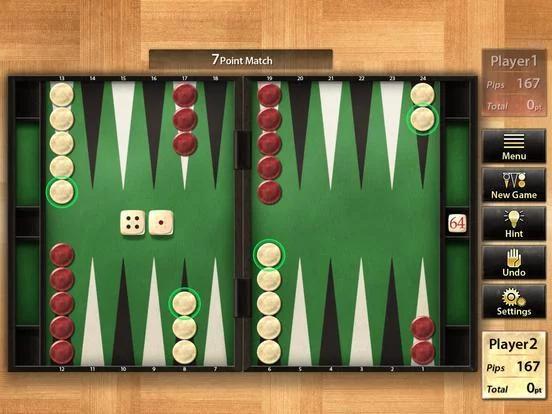Изображение игры: The Backgammon