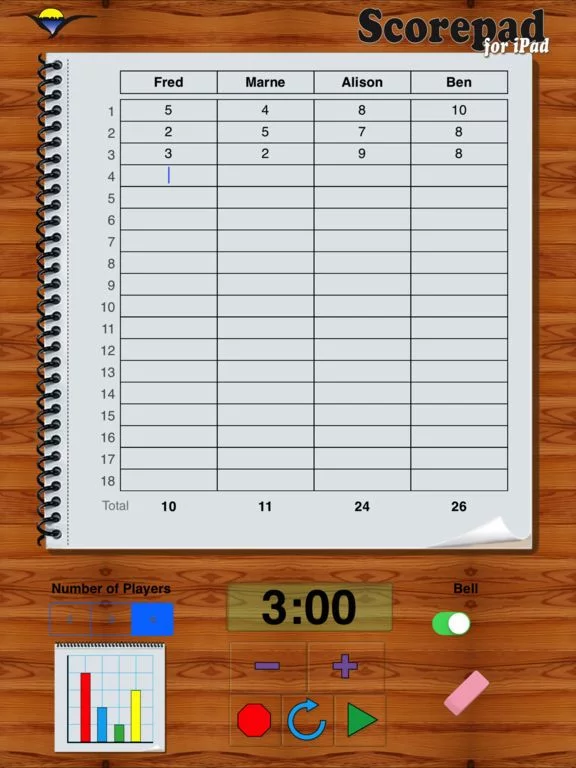 Изображение игры: Scorepad for iPad
