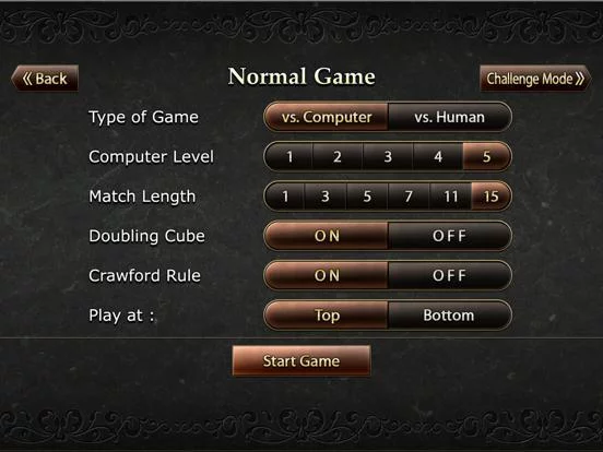 Изображение игры: The Backgammon