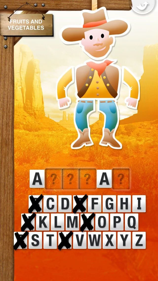 Изображение игры: Hangman for kids - A classic Hangman game in 5 languages
