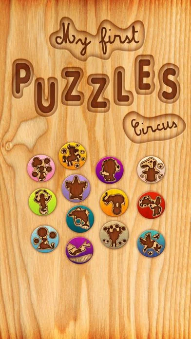 Изображение игры: My first puzzles: Circus