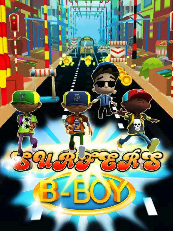Изображение игры: Train Surfers: Runer Dash On Road