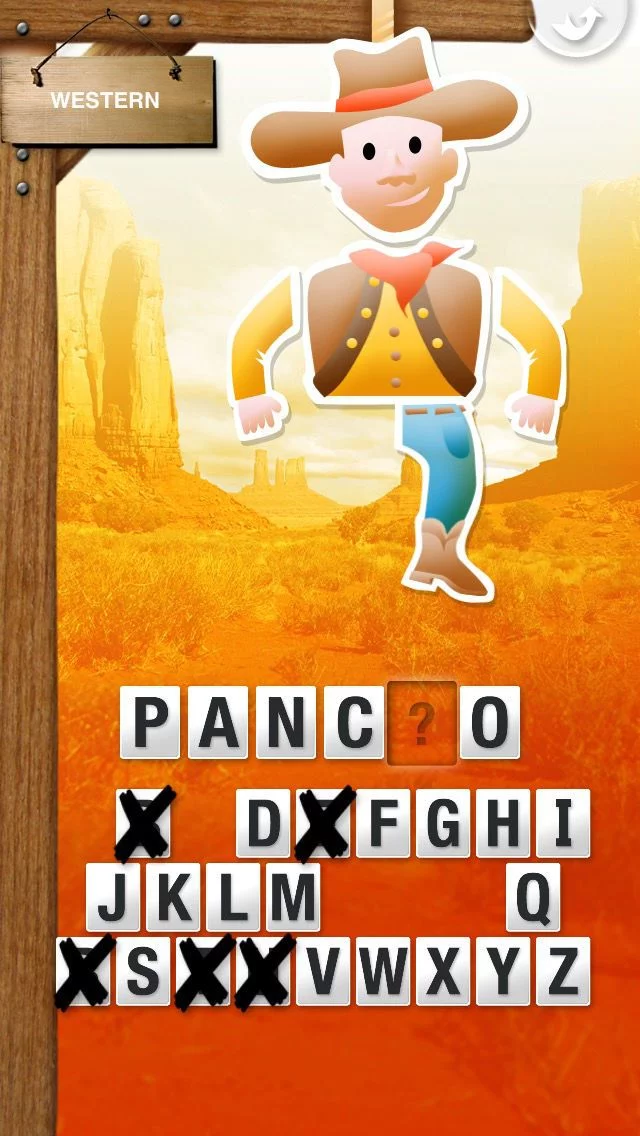 Изображение игры: Hangman for kids - A classic Hangman game in 5 languages