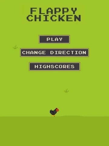 Изображение игры: Flappy Chicken: The Bird Who Wished to Fly