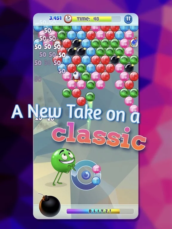 Изображение игры: Bubble Blitz Frenzy