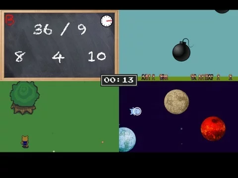 Изображение игры: 4 Games at Once: Impossible Brain Test