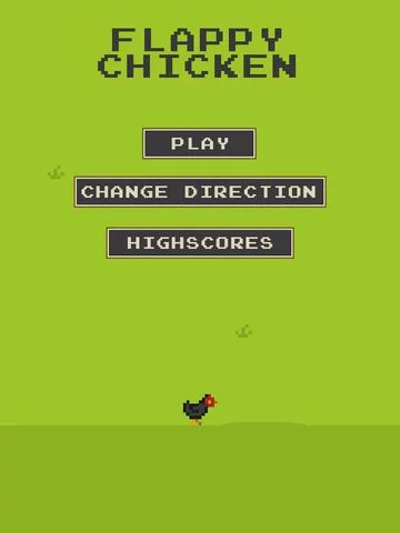 Изображение игры: Flappy Chicken: The Bird Who Wished to Fly