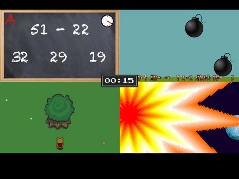 Изображение игры: 4 Games at Once: Impossible Brain Test
