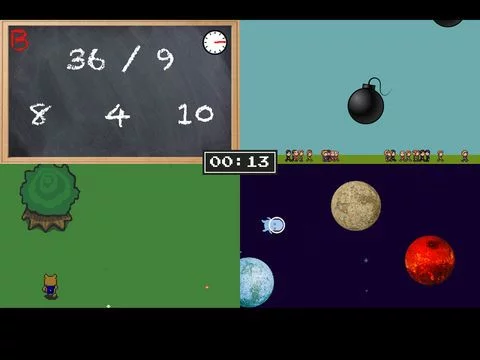 Изображение игры: 4 Games at Once: Impossible Brain Test