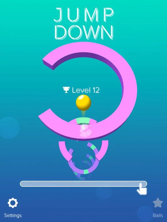 Изображение игры: Jump Down Arcade