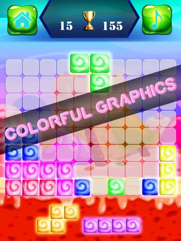 Изображение игры: Block Mania - 1010 Jam Puzzle