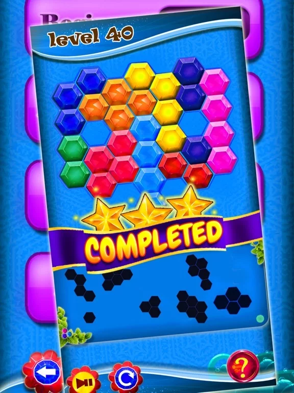Изображение игры: Hexa Block: Blast Mania