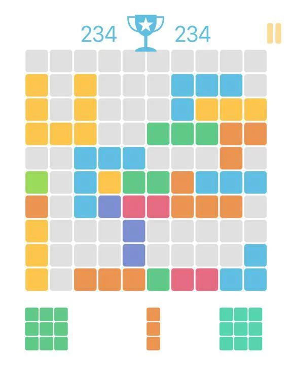 Изображение игры: 100 Blocks - Best Puzzle Games