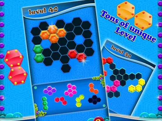 Изображение игры: Hexa Block: Blast Mania