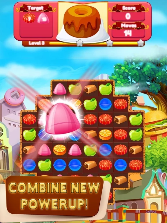 Изображение игры: Cookie Planet: Match 3 Party