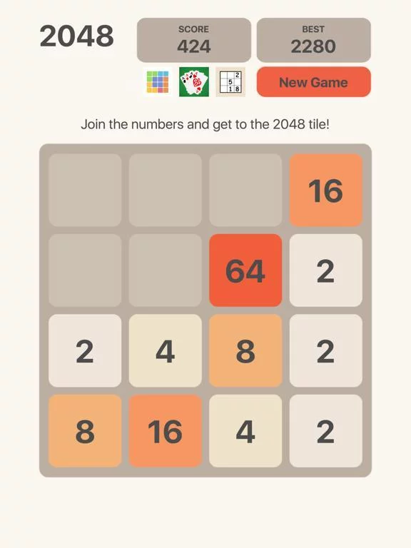 Изображение игры: 2048 Number Logic Games