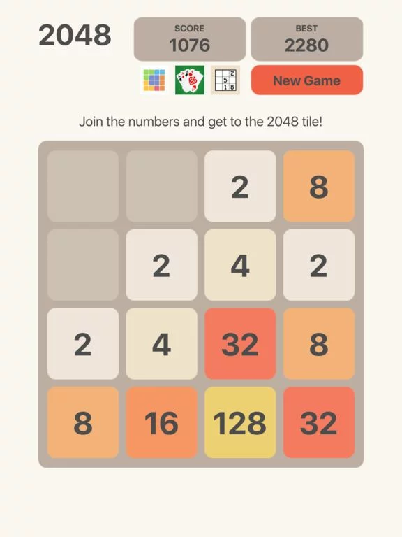 Изображение игры: 2048 Number Logic Games