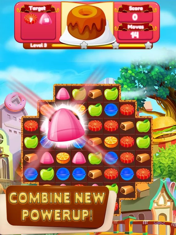 Изображение игры: Cookie Planet: Match 3 Party