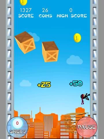 Изображение игры: Ninja Jump - Deluxe