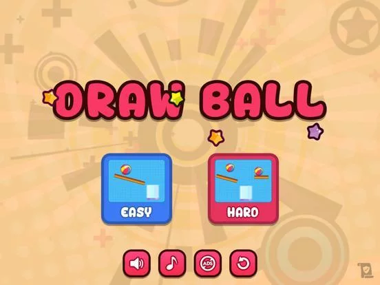 Изображение игры: Draw Ball: Paint Color Line