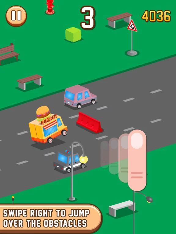 Изображение игры: Race n Rush: Racing Car Road