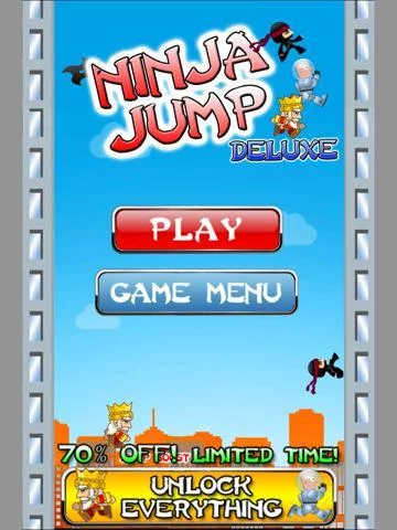 Изображение игры: Ninja Jump - Deluxe
