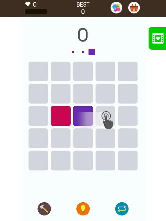 Изображение игры: Squares: A Game about Matching Colors