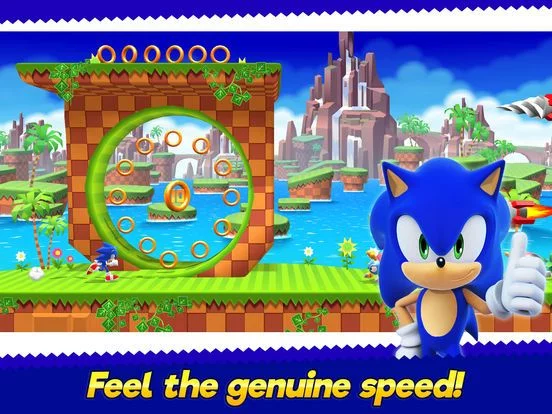 Изображение игры: Sonic Runners Adventure